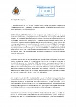 Comunicat oficial Federació Catalana de Caça sobre la proposta d'aturada cinegètica proposada per una part del col·lectiu de gossers de Catalunya